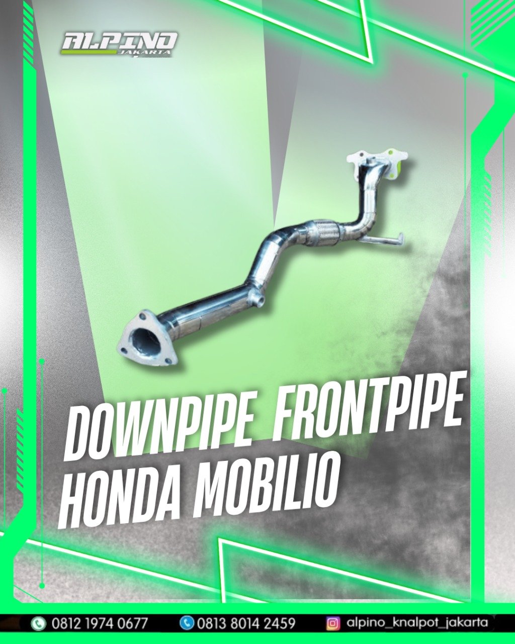 Downpipe frontpipe Mobilio